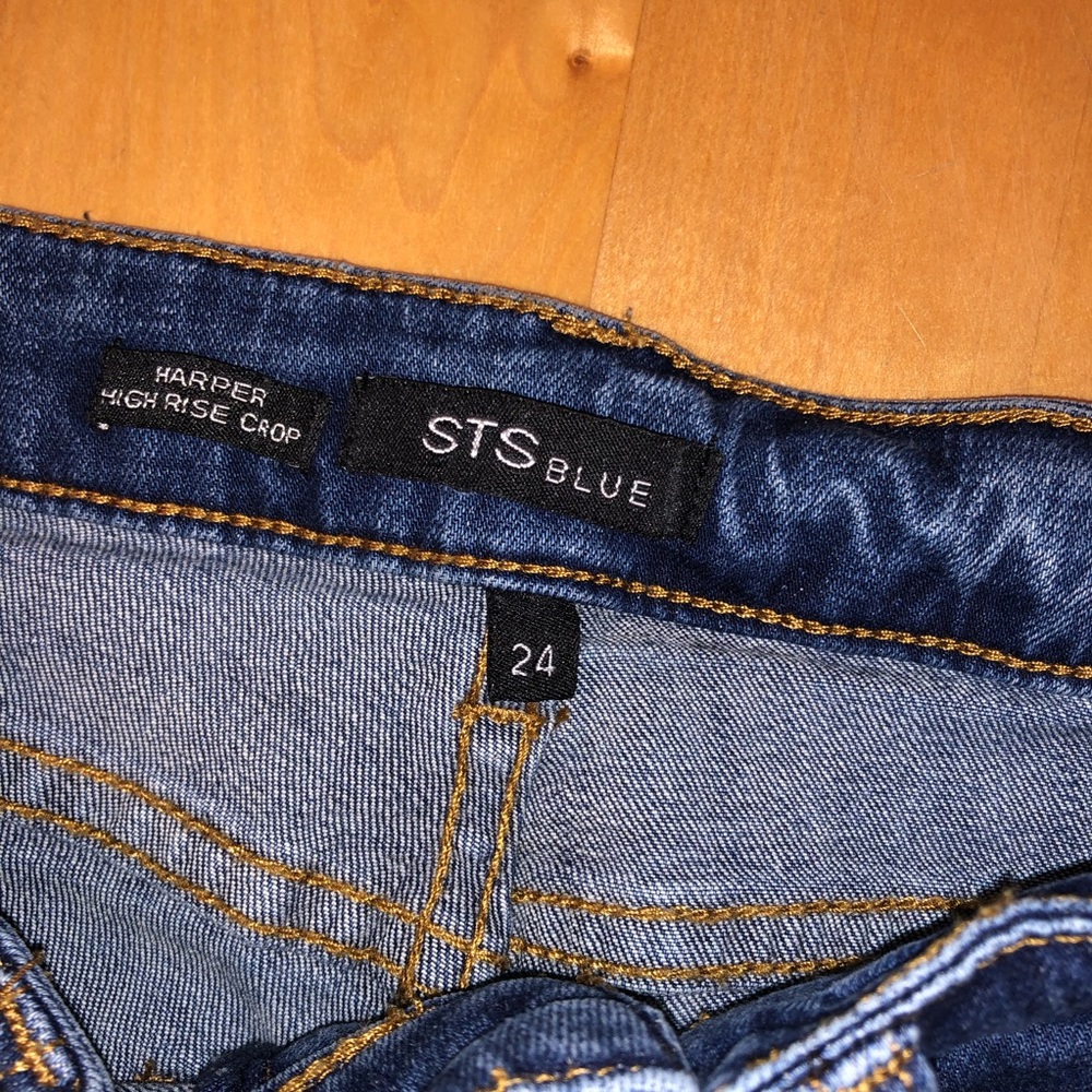 STS Blue High Waisted Ankle Jeans - Picture 5 of 6